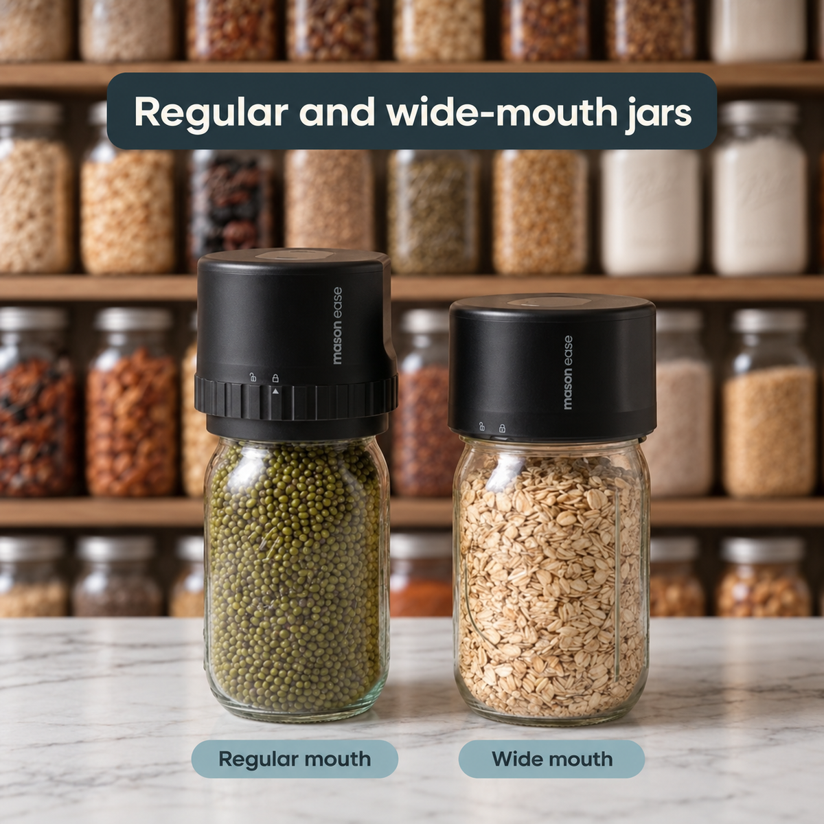 Mason Ease - Vacuum Sealer Kit